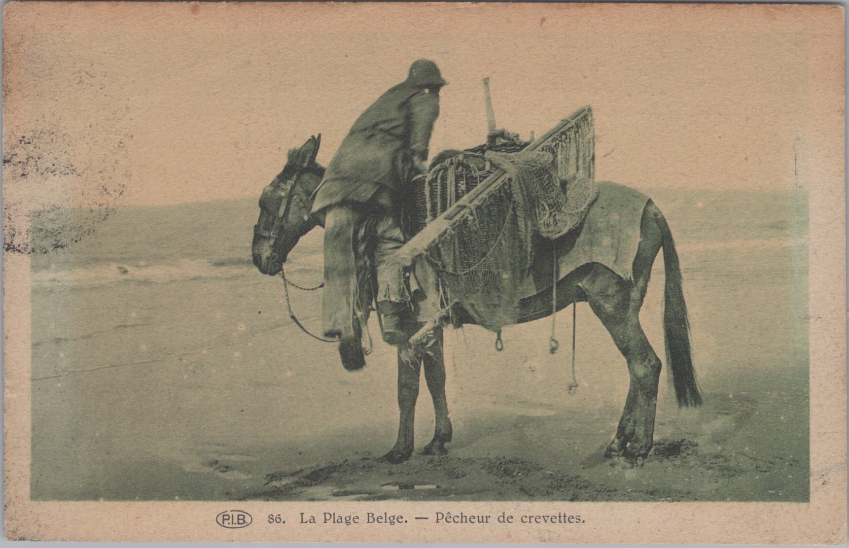 /Belgium/Places/BE_Profession_1902_La Plage Belge Pecheur de crevettes.jpg